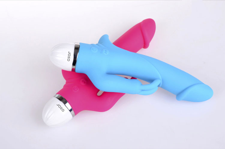 Dương vật giả silicon rung giật kích thích JoKo